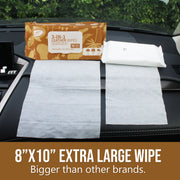 3in1 Leather Cleaner Wipes 70 Count