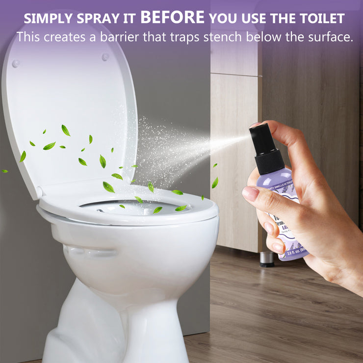 Toilet Odor Remover Spray, Lavender