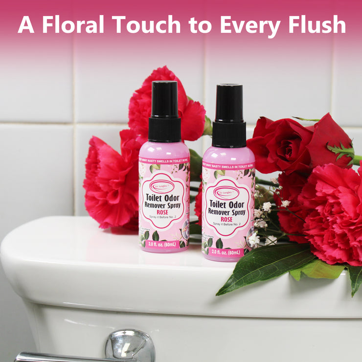 Toilet Odor Remover Spray, Rose