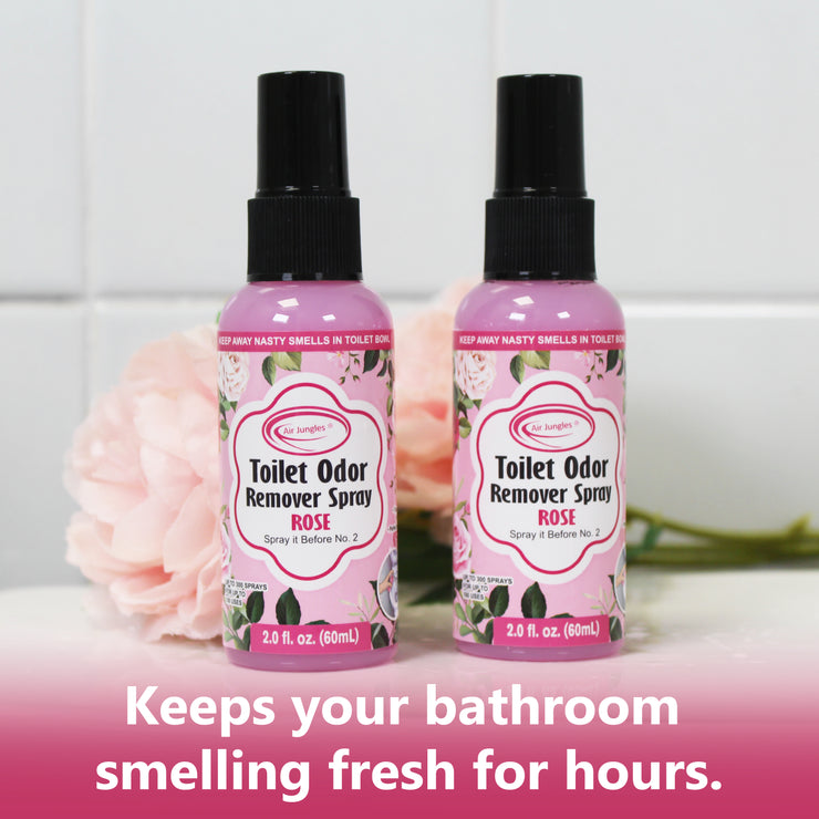 Toilet Odor Remover Spray, Rose