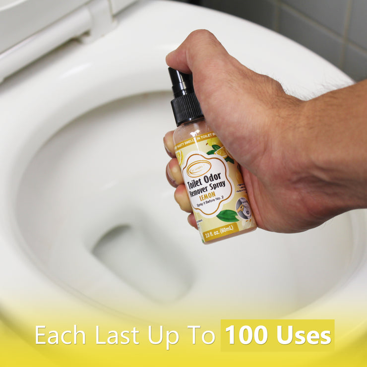 Toilet Odor Remover Spray, Lemon