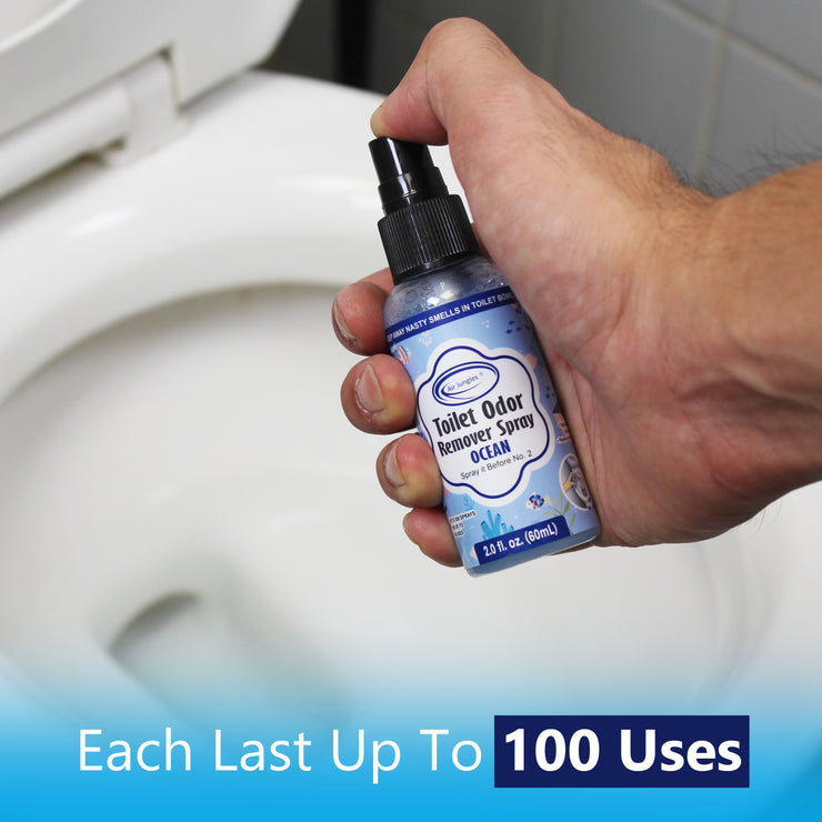 Toilet Odor Remover Spray, Ocean