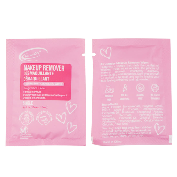 Makeup Remover Wipes Single Pack